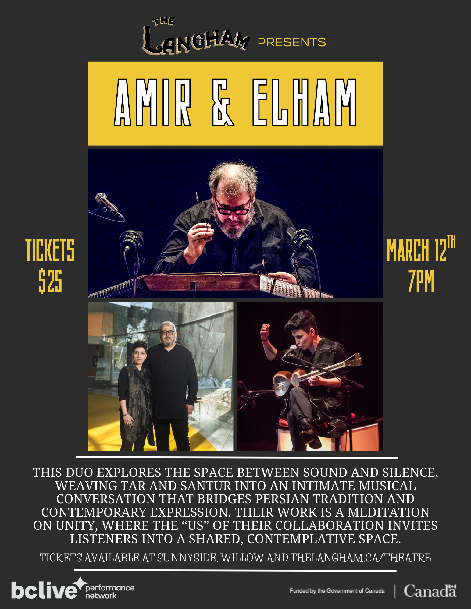 Amiri & Elham – Live At The Langham